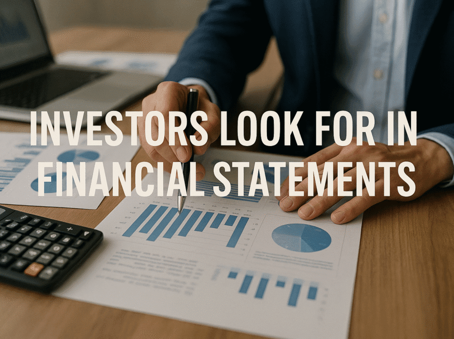 Investors Look for in Financial Statements
