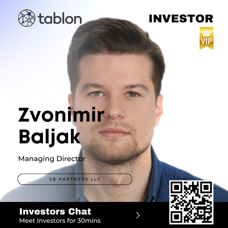 Zvonimir Baljak - Finding Investors - Tablon b2b