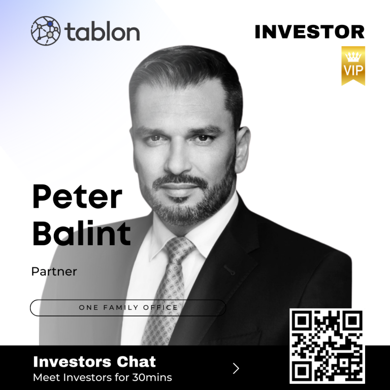 Peter Balint - Finding Investors - Tablon b2b