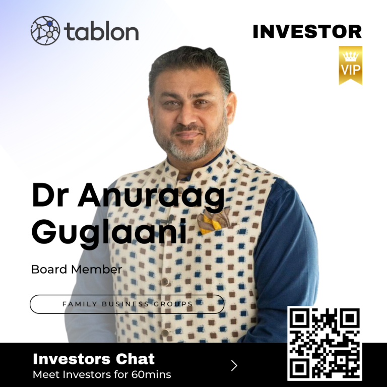 Anuraag Guglaani - Finding Investors - Tablon b2b