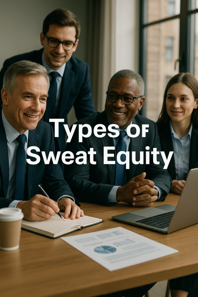 Types of Sweat Equity Arrangements
